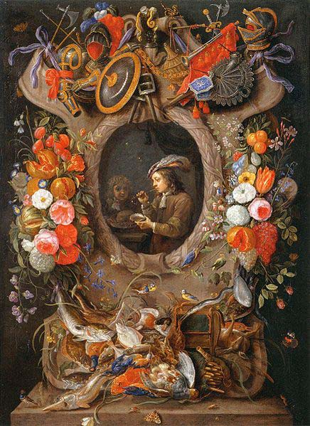 Jan Van Kessel The Soap Bubbles